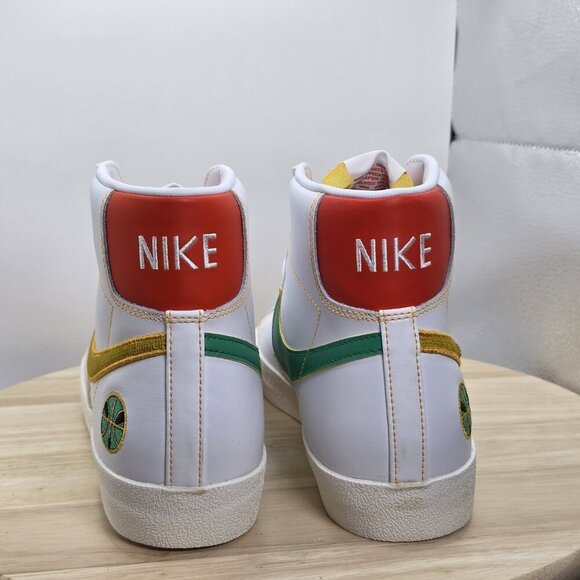Nike Blazer Mid 77 Men’s White "Roswell Rayguns" Sneakers Size 10.5 DD9239-100 - Picture 6 of 9